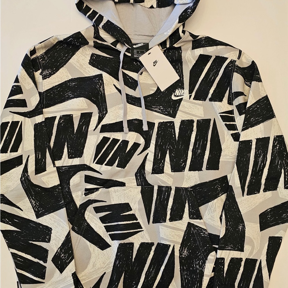 Nike Monochrome Graphic Hoodie